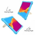 thumbnail image 3 of Dteck Kids Case for Samsung Galaxy Tab A7 Lite 8.7-inch T220 T225,Shockproof Silicone Case 360 Degree rotating Kickstand Cover with Shoulder Strap,Skyblue, 3 of 7