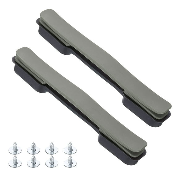 Uxcell 2 Pcs Luggage Handle Replacement with Screws 8.5 Inch Suitcase Handle, Titanium Silver