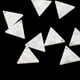 thumbnail image 3 of 10pcs Ahueca Hacia Fuera El Triángulo Cuelga El Pendiente Gota Acetato Acetato Acrílico Hallazgos De Bricolaje Blanco Salvador Colgante triangular, 3 of 10