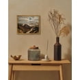 thumbnail image 2 of Drsoum Mountain Coastal Wall Vintage Classical Painting Seaside Path Wilderness Decor-8x10in Framed, 2 of 6