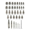 thumbnail image 4 of NEIKO 04208A Master Screw, Nut, & Bolt Extractor, 36 Piece Lug Nut Removal Tool, 3/8 Dr., Deep and Shallow Stripped Bolt Extractor Socket Set, Rounded Bolt Removal tool, Nut Remover Socket Set, CR-Mo, 4 of 7