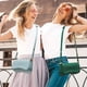 thumbnail image 4 of Bolso Hobo Keyli de piel azul claro para mujer, 10,3 de largo x 2,4 de ancho x 5,7 de alto, 4 of 6
