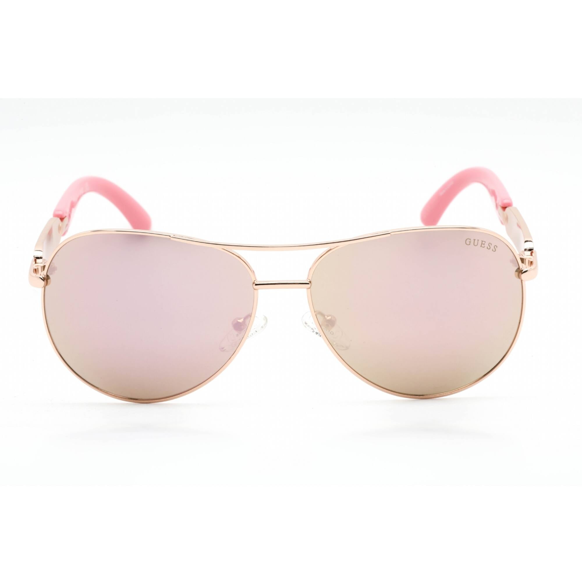 NWT WOMEN\'S GUESS SUNGLASSES 7623 PINK Guess Pink Gold Sunglasses Women - GU7891 Luxury Italy  main image 3