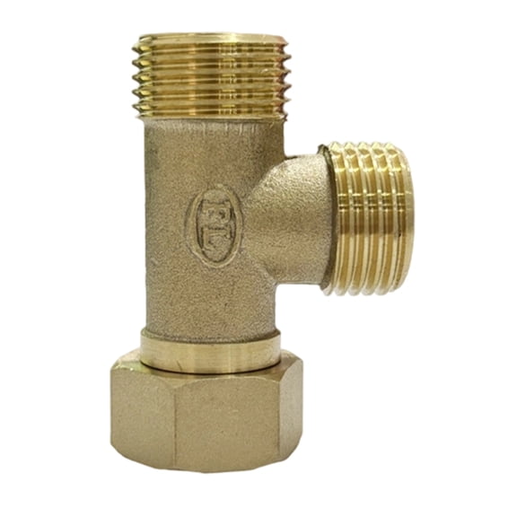 Easy Installation Leakproof Heavy Duty 3 Way Pipe Fitting Splitter 1 Inlets 2 Outlets for Outdoor Water Distribution