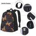 thumbnail image 3 of Fotbe Butterfly1 Set Escolar 3 en 1 para Niños - Mochila Duradera con Lonchera Aislante y Estuche para Lápices - Mochila Escolar para Niños y Niñas, 3 of 7
