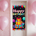 thumbnail image 5 of Colorful Happy Birthday Backdrop Banner with Balloons Gifts and Fireworks Party Decoration for Birthday Party Photography Props Birthday Decors Party Supplies, 5 of 7