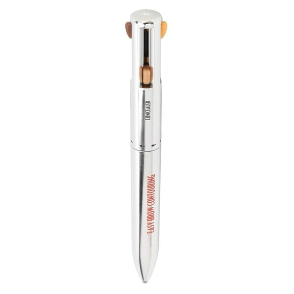 ZOUSSIQI 4 In1 Eyebrow Contour Highlight Pen, Waterproof ing Eyebrow Tint Pen Brow Defining Pencil Eye Makeup Beauty Tool for Women Girls (2# Medium) CA919-20534