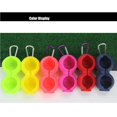 thumbnail image 2 of Naiovety Nuevo juego de pelotas de silicona para golf, 2 piezas, accesorios de golf, cubierta protectora de silicona para golf Golf No. 4 Naiovety OD009362-04, 2 of 6