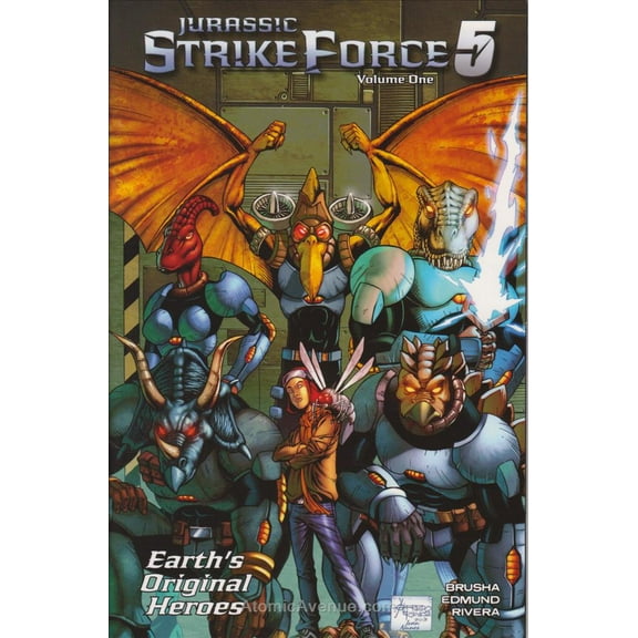 Jurassic Strike Force 5 TPB #1 VF ; Zenescope Comic Book