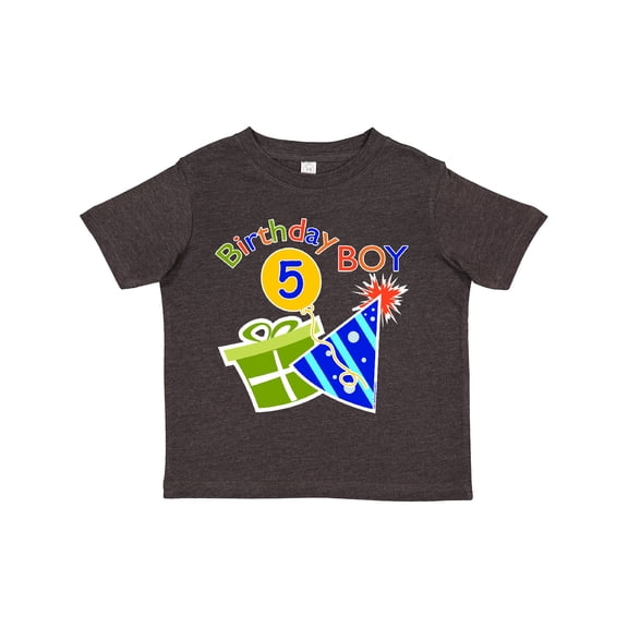 Inktastic Birthday Boy 5th Birthday Boys Toddler T-Shirt