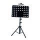 thumbnail image 3 of Atril para partituras, soporte para notas musicales, portátil, vertical, con clip, altura del soporte para libros negro, 3 of 9