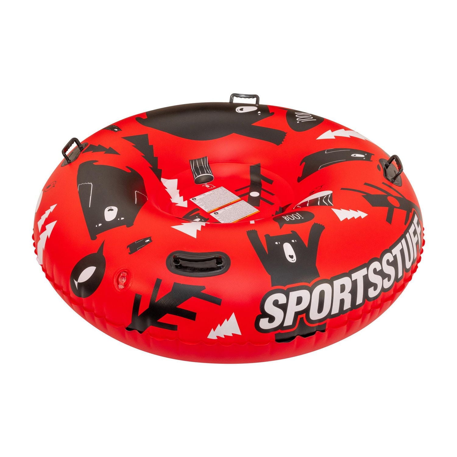 SportsStuff Bear Inflatable Snow Tube with Handles