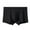 Black, variant on Rohuuque Men's Boxer Briefs Cotton Invisibles Breathable Shorts Panties Thin Low-rise Sport Lightweight Elastic Underwear Black