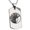 Silver, variant on Stainless Steel Greek Mythology Medusa Engraved Dog Tag Pendant Necklace