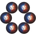 thumbnail image 3 of GZHJMY Watercolor Baseball 15.4 Inch Round Dinner Placemat, Polyester Material, Heat-Resistant, Unique Print Design, Dining Table Kitchen Fine Decoration and Beautiful Ornaments., 3 of 5