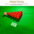 thumbnail image 3 of ETHZZLE 5Pcs Pool Cue Chalk Storage Box Portable Transparent Acrylic for Billiard Accessories, 3 of 8
