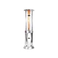 thumbnail image 2 of Paragon - Helios Round Flame Tower Heater with Remote Control - Silver, 2 of 6