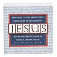thumbnail image 2 of Dicksons TPLK33-243 Name Above Every Name Blue, Red, and Grey 3 x 3 Inch MDF Decorative Wall Tabletop Sign Plaque, 2 of 2