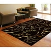 Floral Garden Rug, Brown
