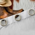 thumbnail image 4 of Homewish Cowgirl Boots Hat Black Out Curtains For Adults Boys Girls,Retro Rustic Cabin Curtains Pack of 2 (42x63 Each),Western Cow Print Bedroom Curtains,Luxury Bedroom Decor, 4 of 6