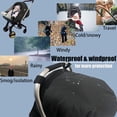 thumbnail image 5 of Funda de asiento de coche para bebés de invierno - Fundas de asiento de coche para bebé Escudo universal para clima frío, fundas de asiento de coche cálidas y acogedoras Toldo resistente al agua para, 5 of 5