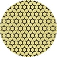 thumbnail image 1 of Ahgly Company Machine Washable Indoor Round Transitional Oak Brown Area Rugs, 5' Round, 1 of 7