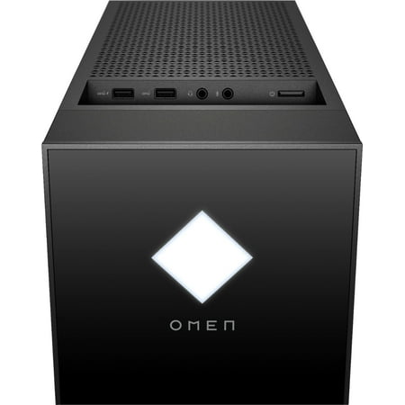 HP OMEN - Gaming Desktop - AMD Ryzen 5 5600G - 16GB Memory - NVIDIA GeForce RTX 3060 - 1TB SSD - Jet Black