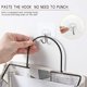 thumbnail image 3 of 2pcs Wall Hanging Storage Bag, Waterproof Over The Door Closet Organizer With Metal Frame, Stylish Hanging Pocket Linen Cotton Pouch Box Containers F, 3 of 4