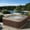 Cobblestone, variant on Aqualife by Strong Spas Inland 6 Person Square Hard Side Plug & Play Hot Tub, 24 Jets, Cobblestone