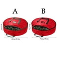 thumbnail image 2 of Sycwsmn Christmas Wreath Storage Container Fabric Storage For Holiday Artificial Christmas Wreaths Storage Bags, 2 of 7
