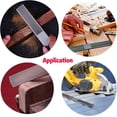thumbnail image 5 of Wood Rasp File 4 Way Premium Grade High Carbon Hand File and Round Rasp, Half Round Flat & Needle Files Wood Rasp Set for Sharping Wood and Metal Tools, 5 of 5