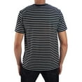 thumbnail image 5 of PlayStation Unisex Embroiled Logo Striped Adult Short Sleeve T-Shirt, 5 of 5