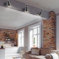 thumbnail image 4 of Lámpara de pared Globe Belmont de Light Fixture, negro satinado, 4 of 8