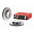 thumbnail image 1 of Brembo Rotor de Frein 09C87711C02 Ventilé Croisé Percé; Design en une Pièce; Motif de Boulon de Roue 5 x 130 Millimètres; Diamètre Intérieur de Chapeau de 157 Millimètres; Diamètre de Moyeu de 98 Millimètres; Fonte à Haute Teneur en Carbone, 1 of 1