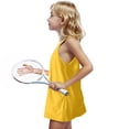 thumbnail image 5 of KAUOD Girls Athletic Short Outfits 2 Piece Summer Sleeveless Tank Tops and Bike Shorts Set Casual Loose Trendy Clothes, 5 of 9