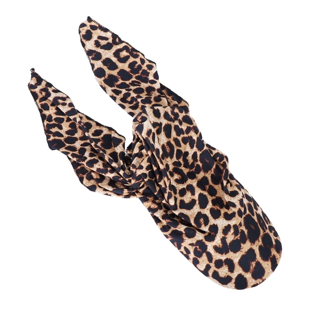 AWZXDE Unisex Polyester Bandana Durag Silk Rag Headwear Mens Hats And Caps Brown