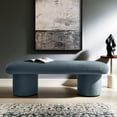 thumbnail image 4 of Orla Bench in Cadet Blue, 4 of 10