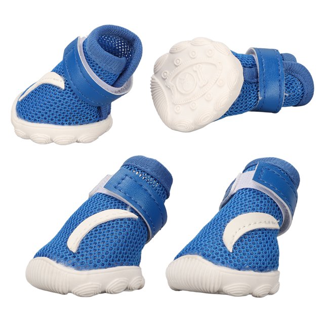 Botas de malla para perros suaves para evitar resbalones zapatos portátiles para cachorros ligeros para escalar y hacer senderismo ANGGREK Otros