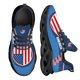 thumbnail image 1 of Zapatillas deportivas para correr con diseño de bandera de EE. UU., resistentes al desgaste, con plataforma, deportivas, ligeras, para caminar, 1 of 6