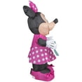 thumbnail image 2 of Gemmy Airdorable Airblown Inflatable Minnie w/Banner Disney, 1.5 ft Tall, Pink, 2 of 4