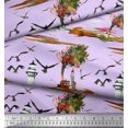 thumbnail image 3 of Soimoi Cotton Duck Fabric Lighthouse,Bird & Tree Nature Decor Fabric Printed Yard 42 Inch Wide, 3 of 4