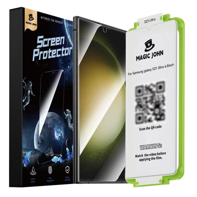 Protector de pantalla MAGIC JOHN para Samsung Galaxy S23 Ultra