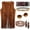 Large, variant on 60s 70s Outfit for Women Hippy Accessories Fringe Hippie Vest Clothes for Halloween Disco Party Hippie Costume Set