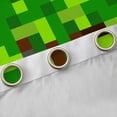 thumbnail image 4 of Castle Fairy Pixelated Miners Black Out Curtains,Gamer Curtains Pack of 2 (42x63 Each), 4 of 6