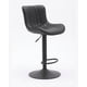 thumbnail image 3 of Banco Giratorio Respaldo Cocina Desayunador Barra Moderno Negro EKE Life Home 0424, 3 of 5