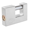 thumbnail image 1 of Candado Acero Cortina Llave Tetra 80mm Cromo Satinado Lock Lock L22C80TCSB, 1 of 2