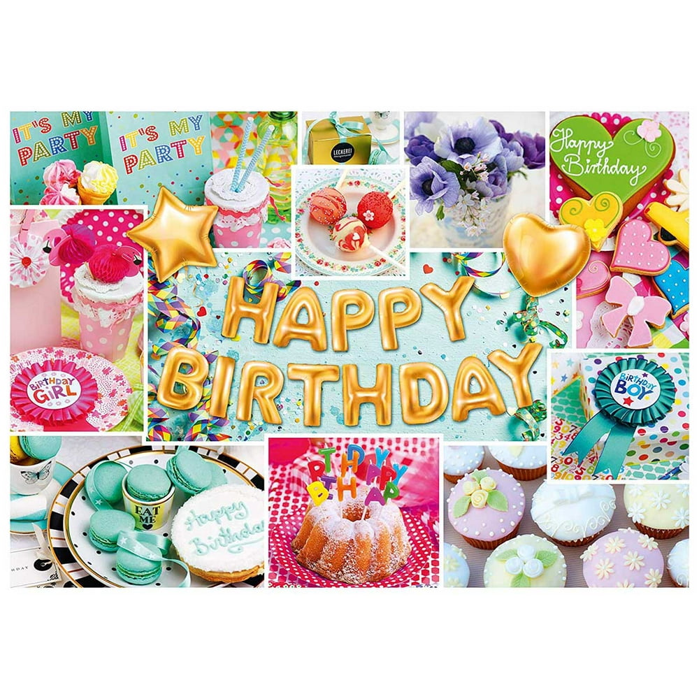 Happy Birthday, a 1000piece Puzzle by Schmidt Spiele