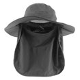 thumbnail image 4 of BESTYASH Sombrero Ancho Negro Con Cubre Cuello Y Resistente Ideal Para Camping Y Excursiones, 4 of 7