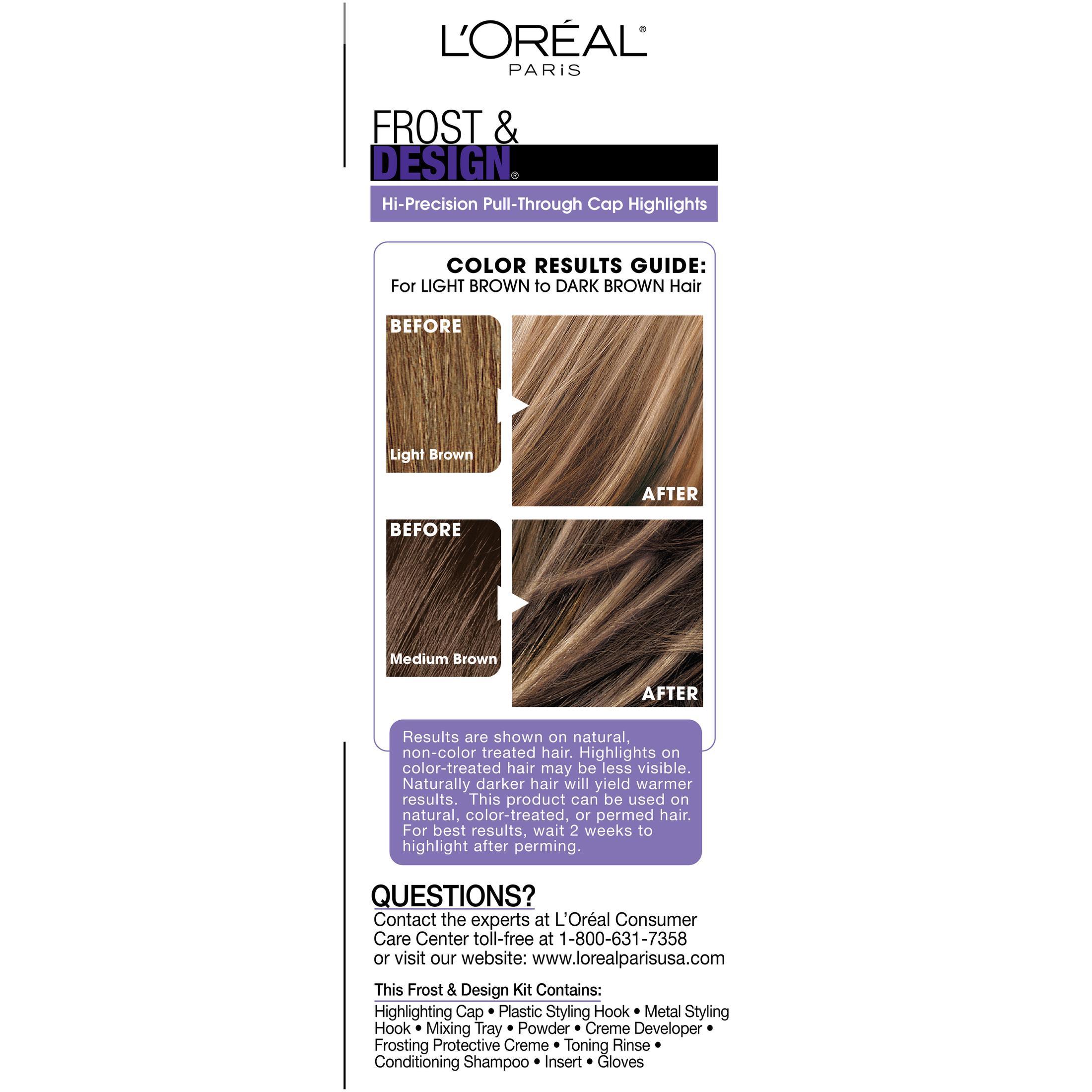 L'Oreal Paris Frost And Design Permanent Hair Color, H65 Caramel - image 5 of 14