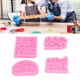 thumbnail image 4 of Silicone Molds, Durable Silicone Bowknot Silicone Molds Food Grade  For DIY, 4 of 8